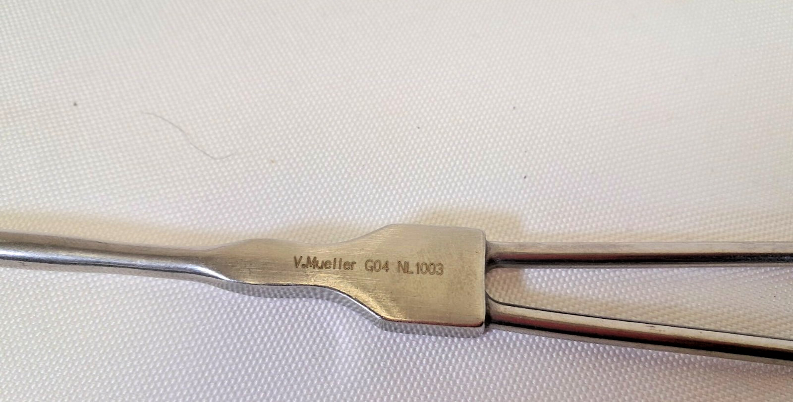 5 pc. V. Mueller NL1003 Retractor, Cushing Straight Plain Edge 8 3/4 Inch set