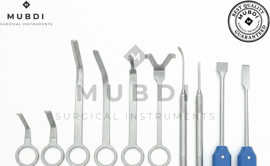 Minimally Invasive Set of 10 Pcs Orthognathic Surgery Instruments