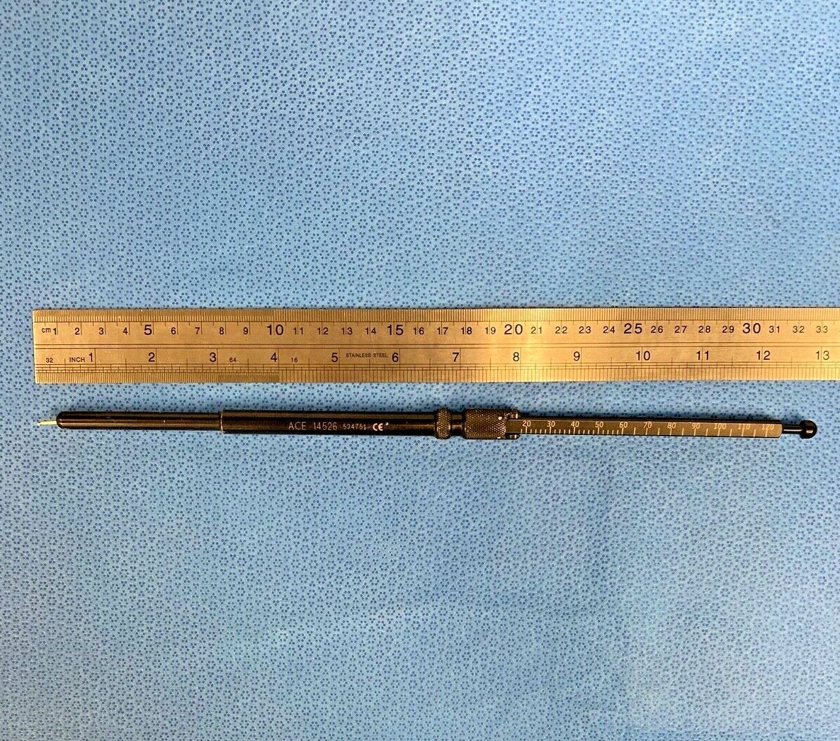 ACE 14526 Hook Depth Gauge Orthopedic 4.5mm-6.5mm Orthopedics Trauma