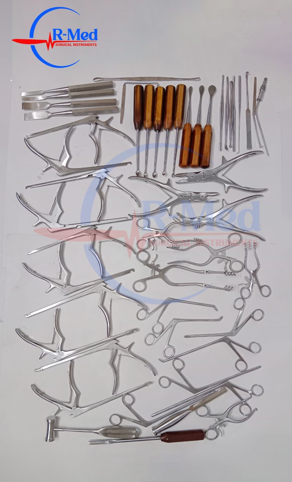 Laminectomy Complete Instruments Spine Orthopedic Instruments 47 PCS