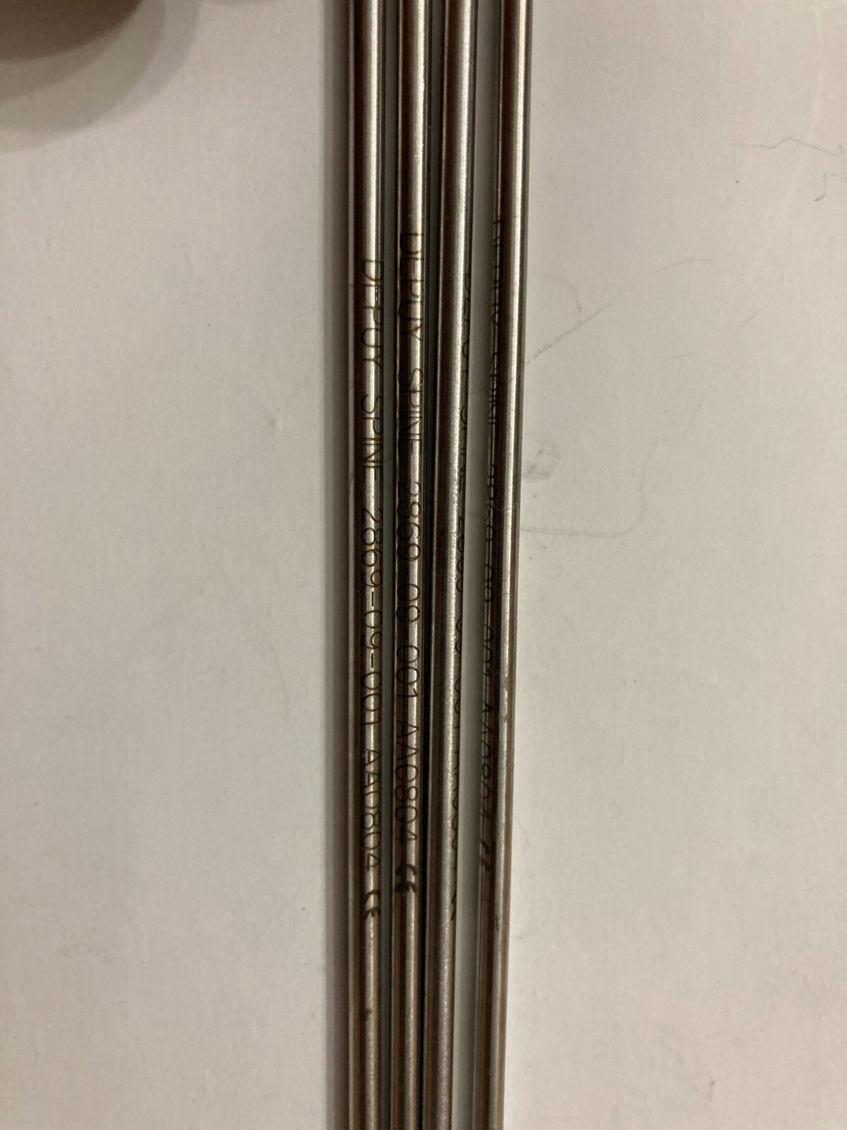 Lot Of 4 Depuy Drill Bit Attachments Orthopedic Instrument 2869-09-001