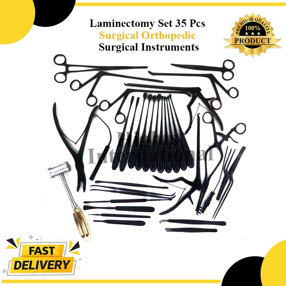 Laminectomy Set 35 Pcs Surgical Orthopedic Surgical Instruments