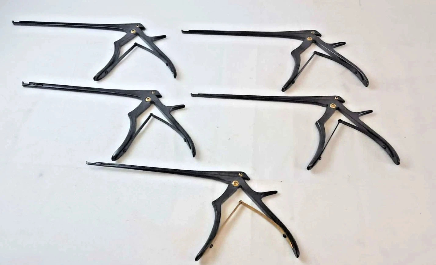 5 Pc. Set Fehling Ceramo S Kerrison Rongeur Set 1mm-5mm 40° Up 200mm Ejector