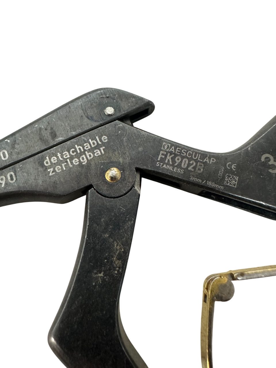 Aesculap FK902B Kerrison Bone Punch, 3mm, 180mm