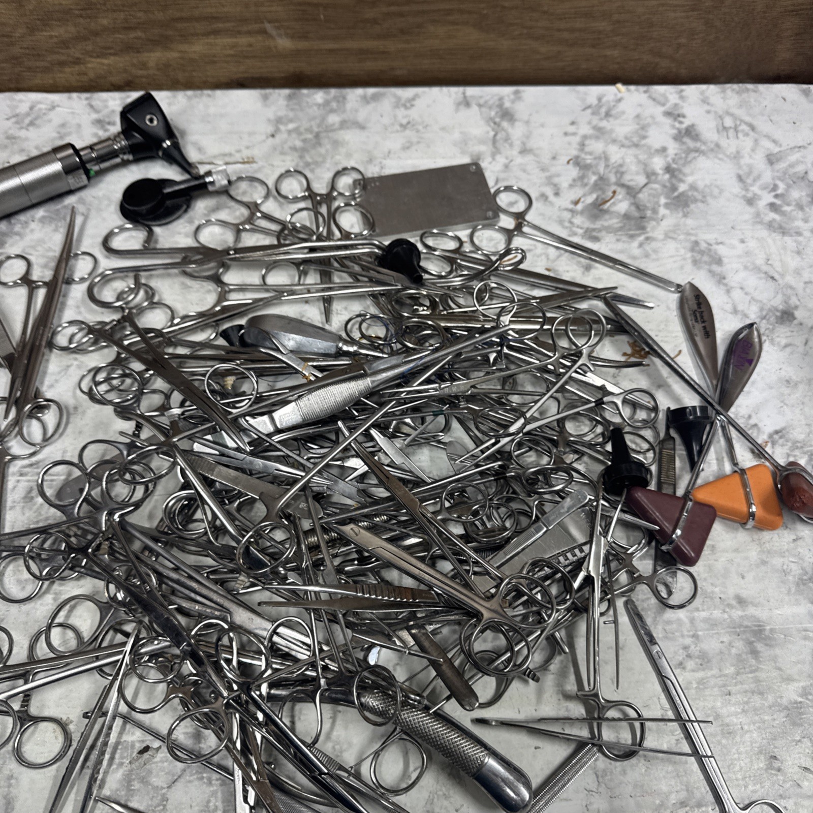 Lot of 90 Various Brand & Size OR Medical Surgical Instruments Stainless Steel