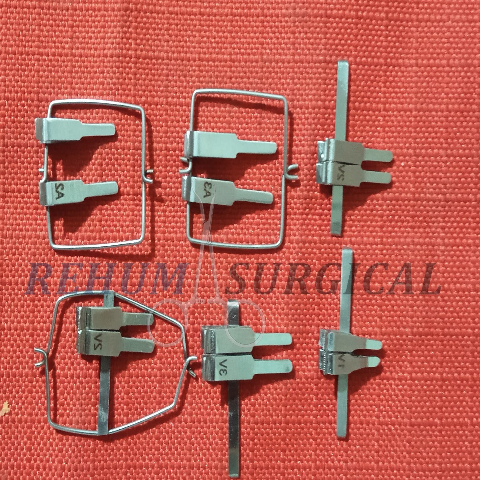 Vessel Clamps Sets For Acland Micro Surgery Plastic Surgery & Neurosurgery