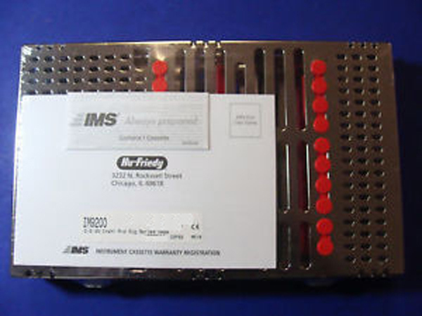 Dental Cassette 20 Instruments Color Red Box Surgical IM9200 HU FRIEDY