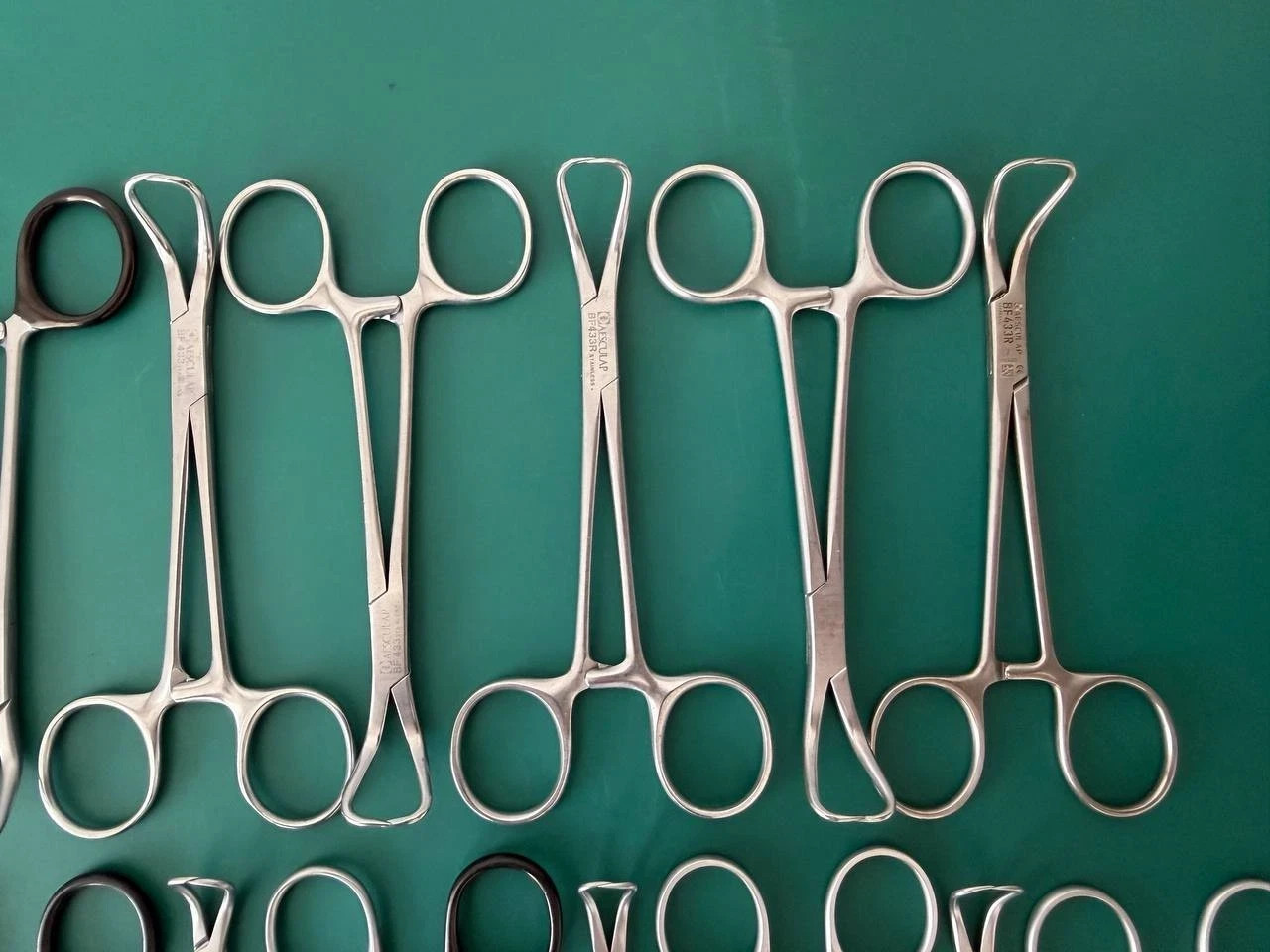 Lot of 30 Aesculap Backhaus Towel Clamps BF431R BF433R Surgical Instrument Set