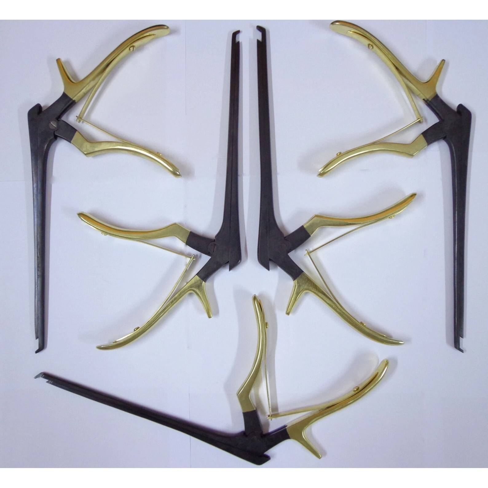 Kerrison Rongeurs set of 5 Pieces (1 to 5mm) Cervical Orthopedic