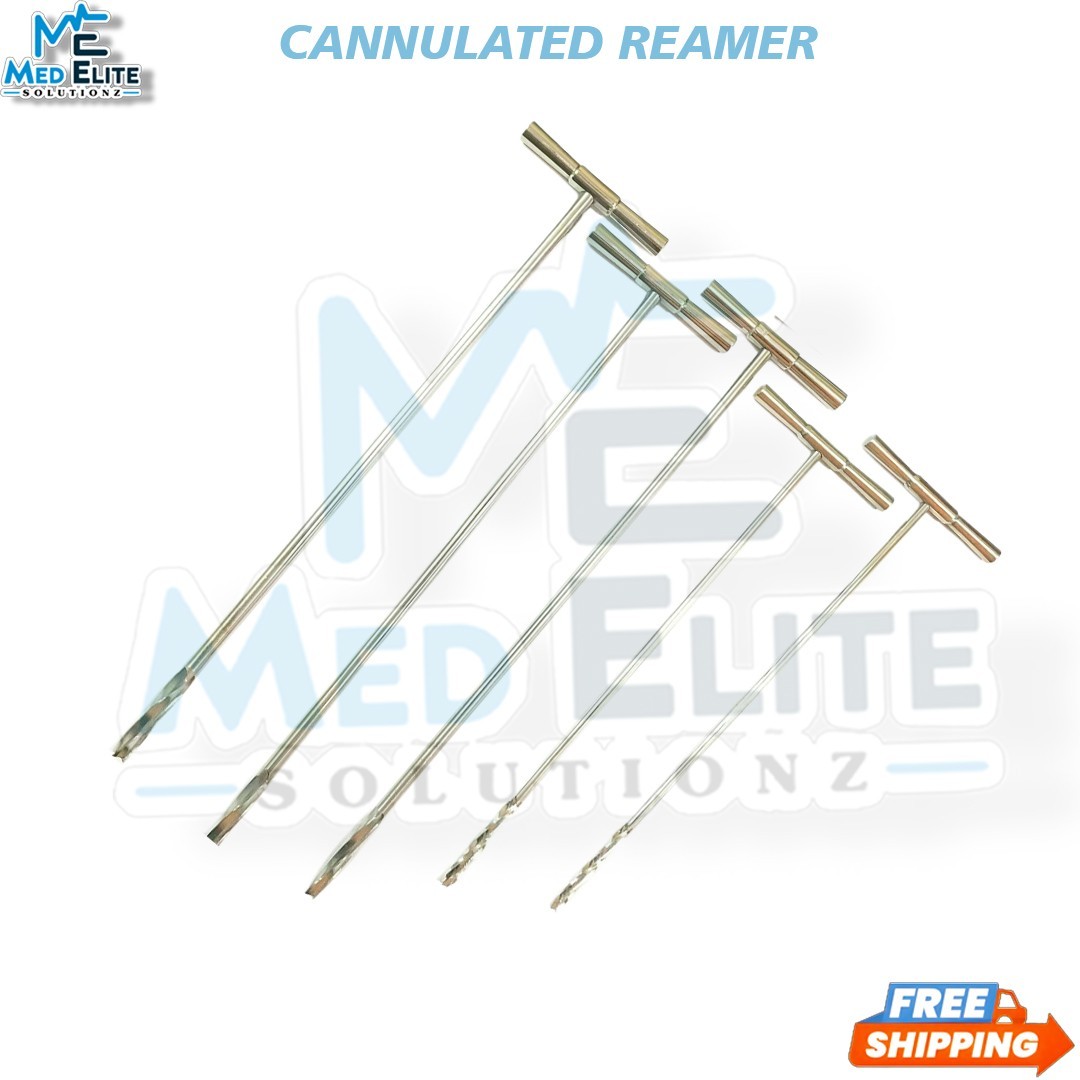 New Cannulated Reamer in T Handle 6mm to 13mm Surgical Instrument