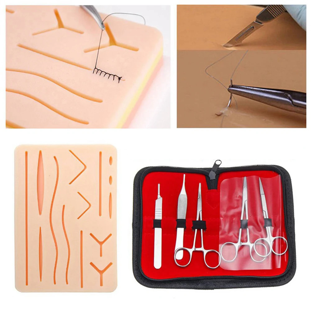Suture Practice Kit for Medical Students – 1-4 Set Surgical Training Tools