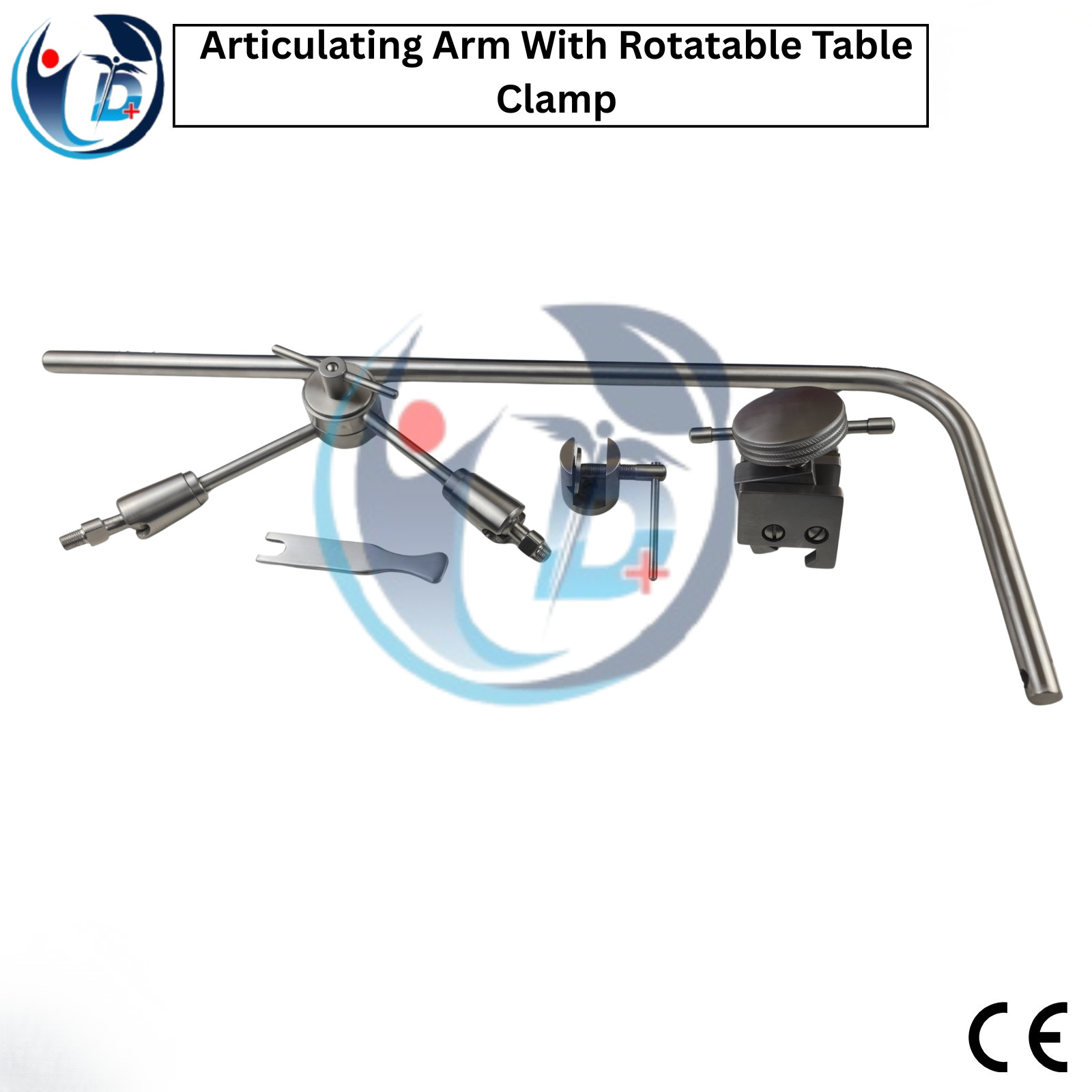 Articulating Arm With Rotatable Table Clamp Anterior Cervical Access System A+