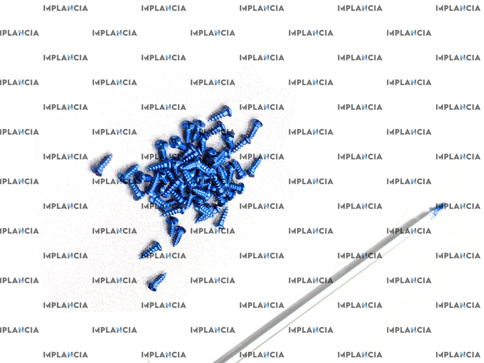 CMF 1.5MM Self-Tapping Mini Screws Maxillofacial Cross Drive Titanium Grade V
