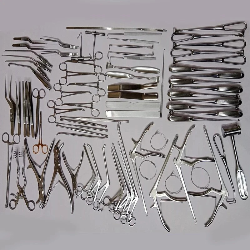 Basic Craniotomy & Laminectomy Surgical Orthopedic Spinal Instruments 78 Pcs Set