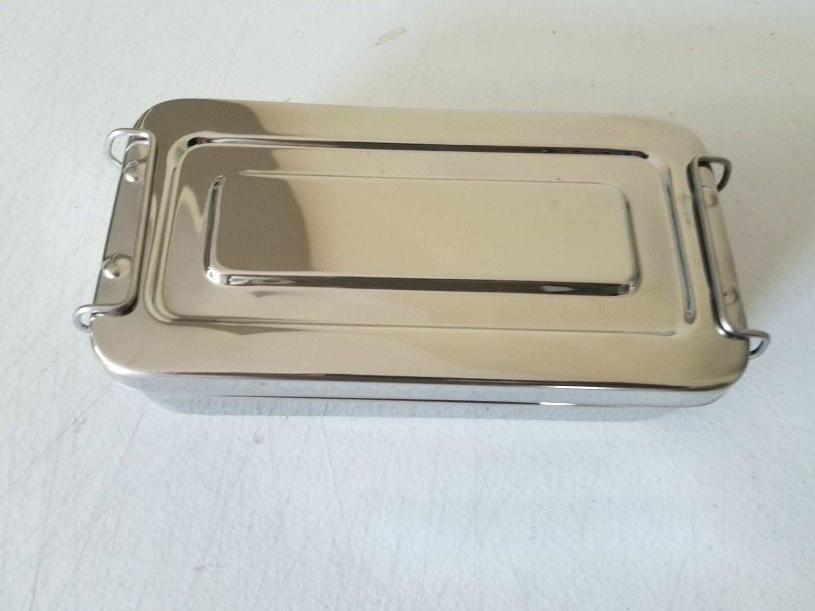 Instrument Tray w/Lid 8″x 4″x 2″ Surgical Dental Body Piercing Instruments