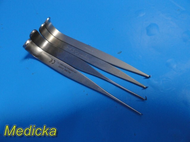 4X Pilling V. Mueller Dittmar Assorted Jackson Tenaculum Tracheal Hook ~ 29059
