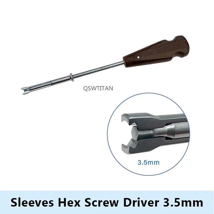 Sleeves Hex Screw Driver 1PC Veterinary Orthopedics Surgical Instruments