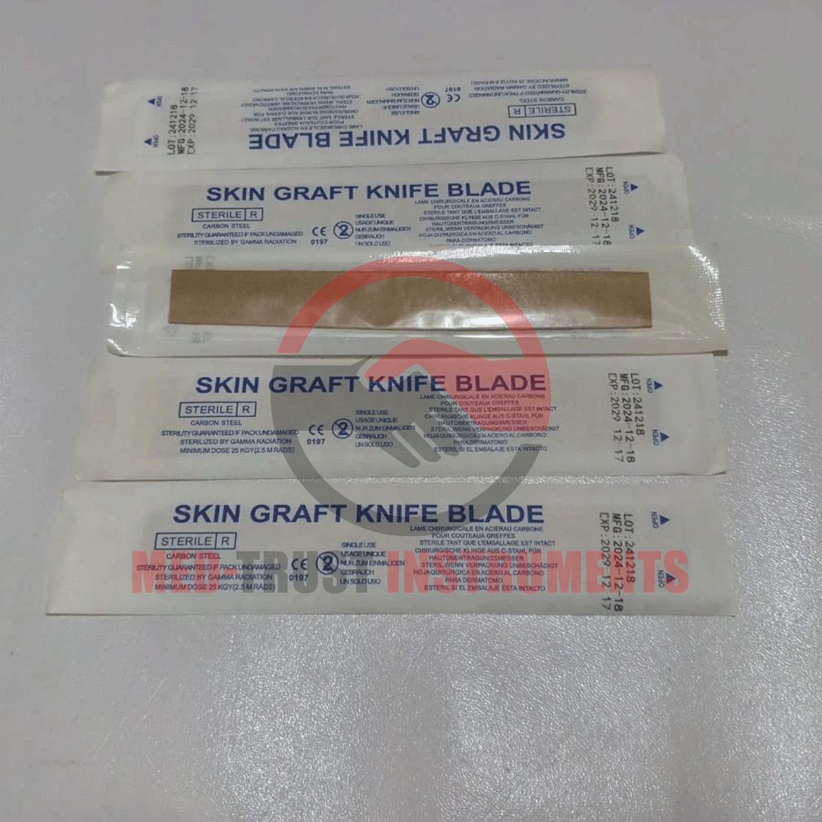 Watson Skin Graft Knife Handle Dermatome Instrument + free 5 blades