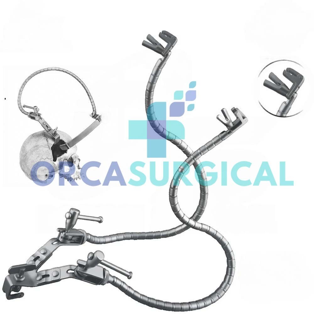 Leyla Self Retractor Brain Retractor Set Two Arms Orthopedic Surgical Instrument