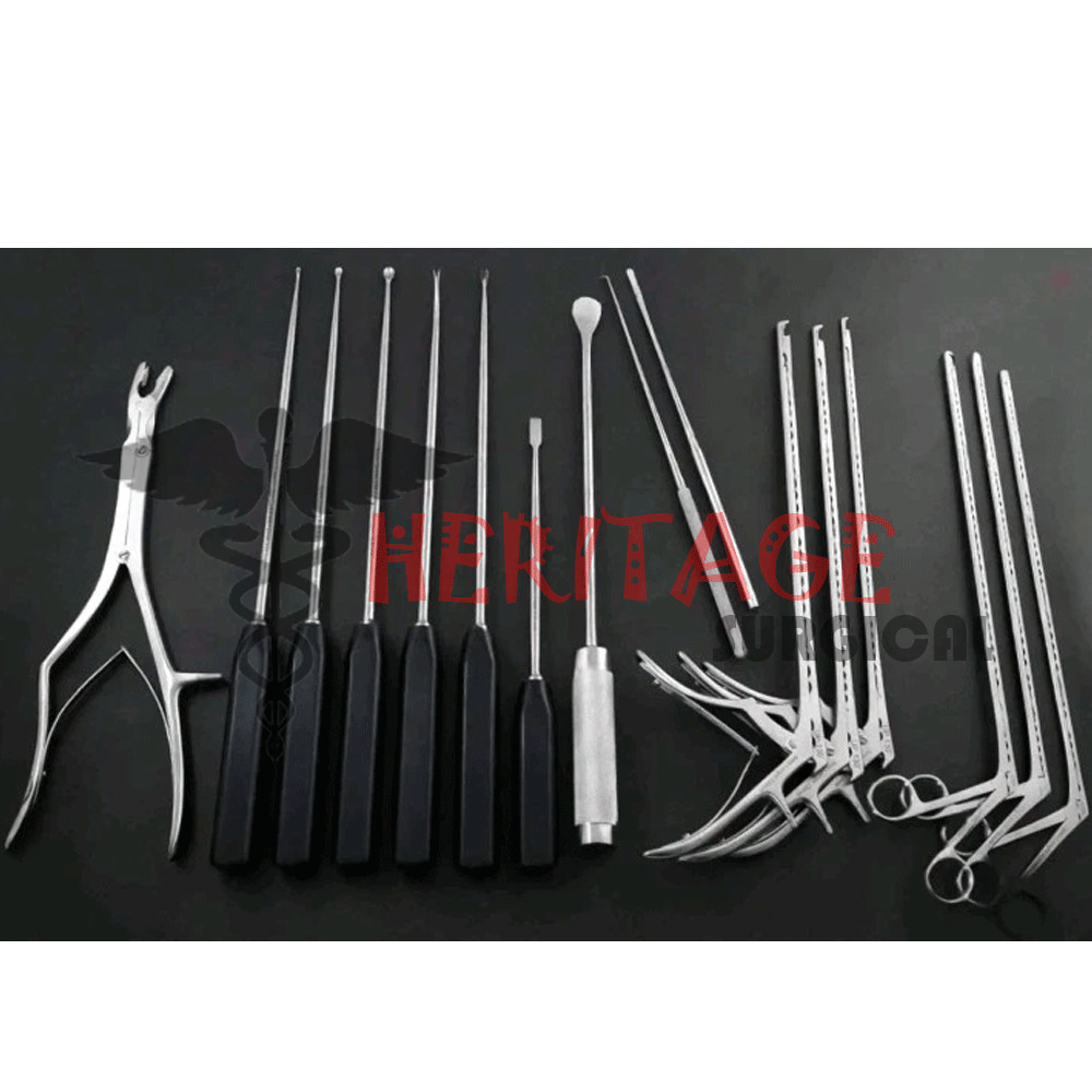 Unique Discectomy Set For Anterior Spine Surgery Instruments