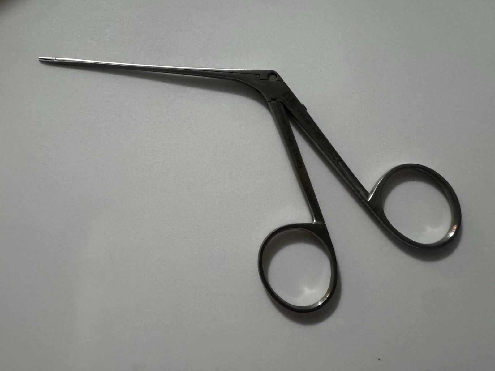 V. Mueller Rhoton Straight Micro Cup Forceps Model NL3785-023