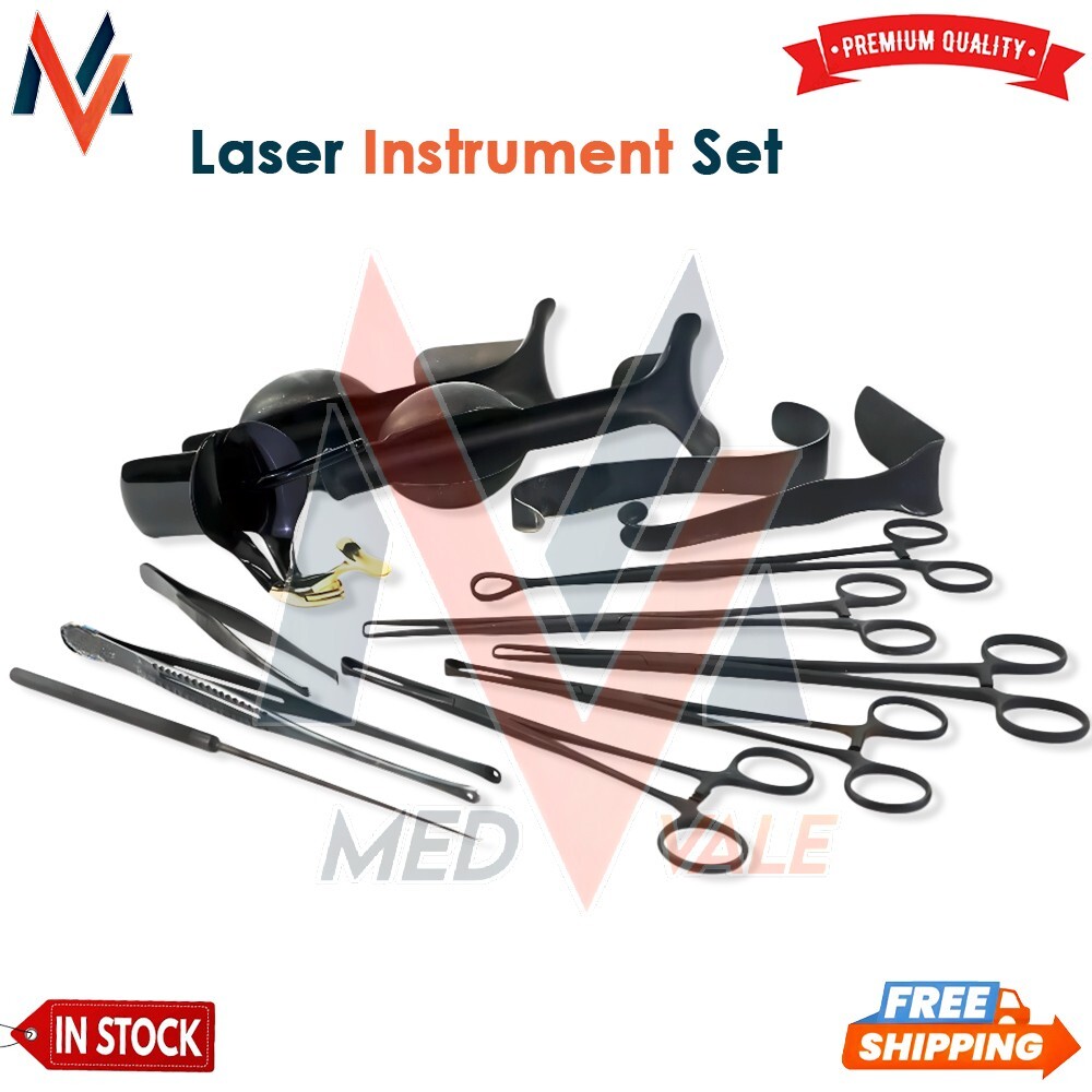 MEDVALE Laser Instruments Set Surgical Orthopedic Instruments German Grade