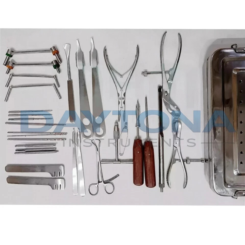 Small Fragment Instrument Set Orthopedic Surgical Instruments 30 Pcstractor