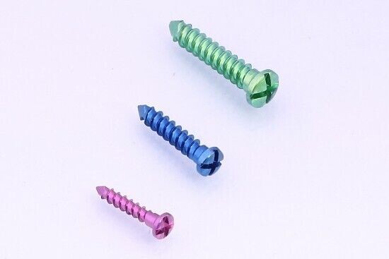 Veterinary Maxillofacial Screw 200pc cross head Tit.