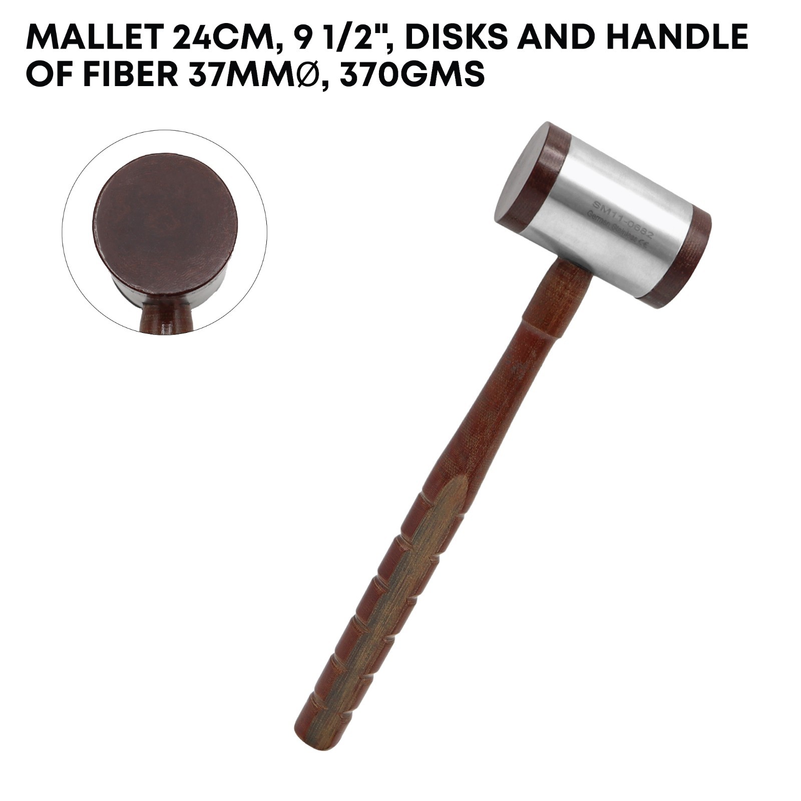 Orthopedic Surgical Mallet Fiber Head and Handle Impact Hammer Instrument