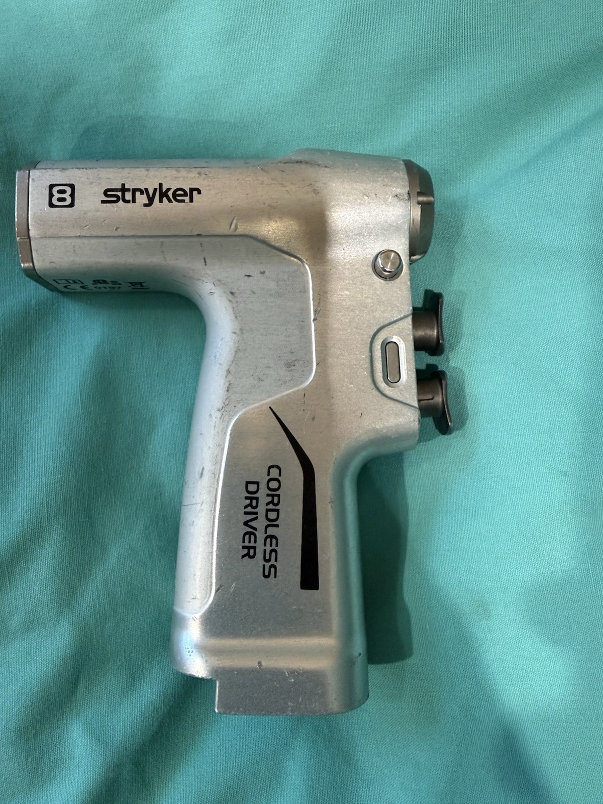 Stryker System 8 Cordless Battery Driver Handpiece Ortho Vet Surgery