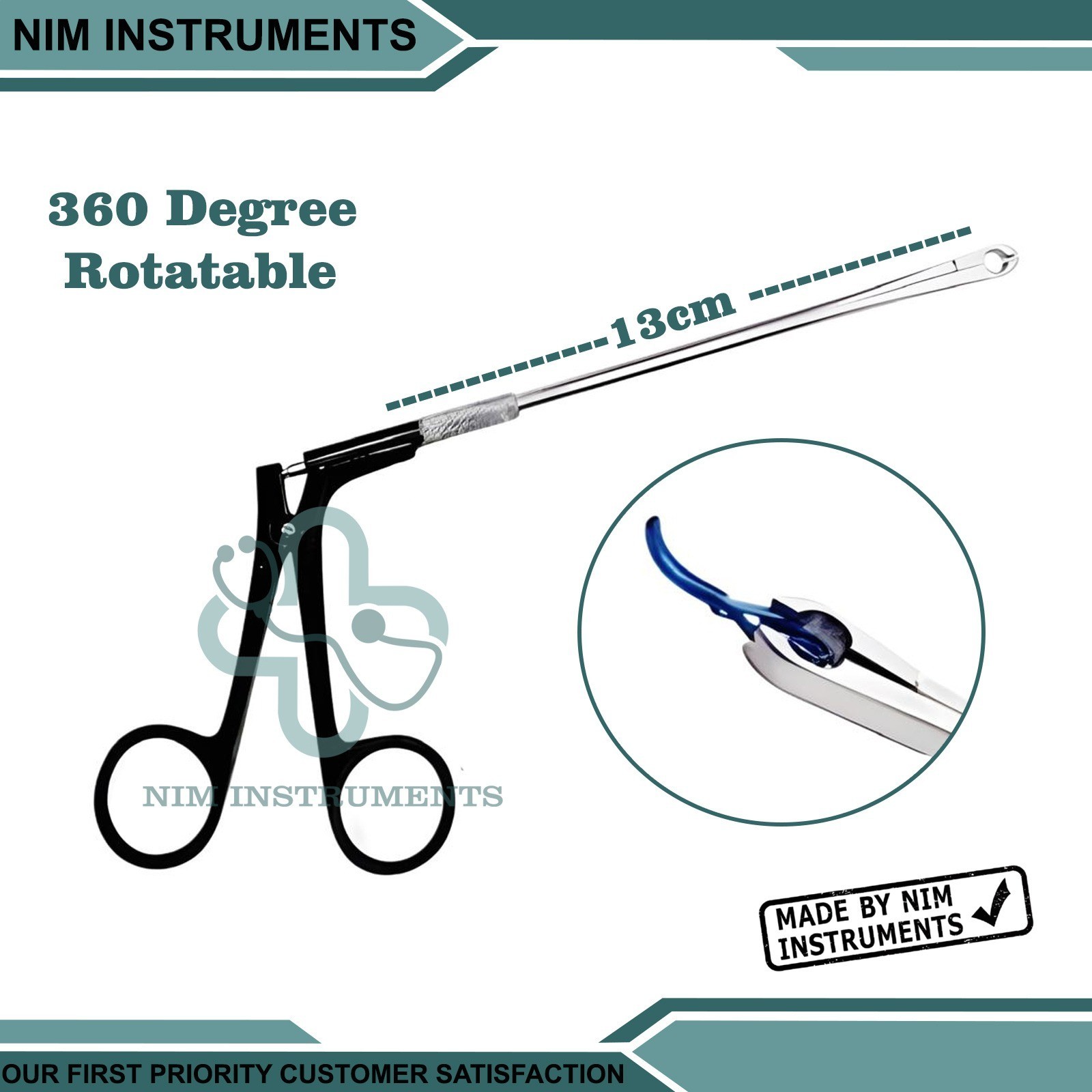 Aneurysm Titanium Clips Set | 40 Clips + Aneurysm Clip Applicator Instruments