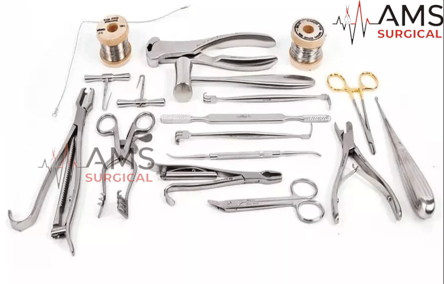 17 Pcs Set Of Veterinary orthopedic Surgical Instruments High quality instrument