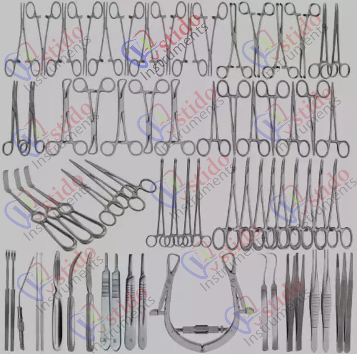 Thyroidectomy Set of 73 Pcs Thyroidectomy Surgery Set ENT Instruments