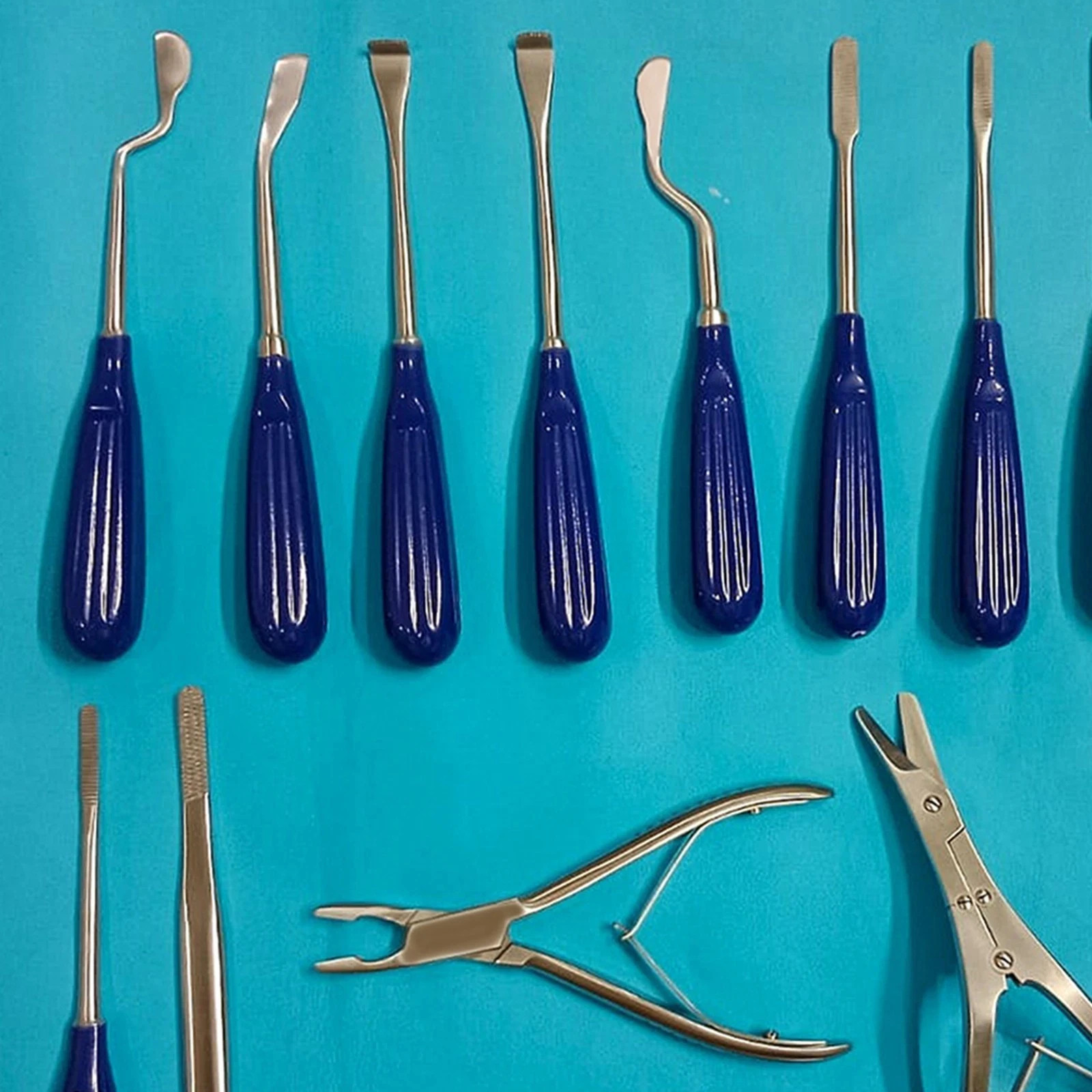 Rhinoplasty Preservation Instruments Set 13 Pieces Plastic Surgery Nose Surgery