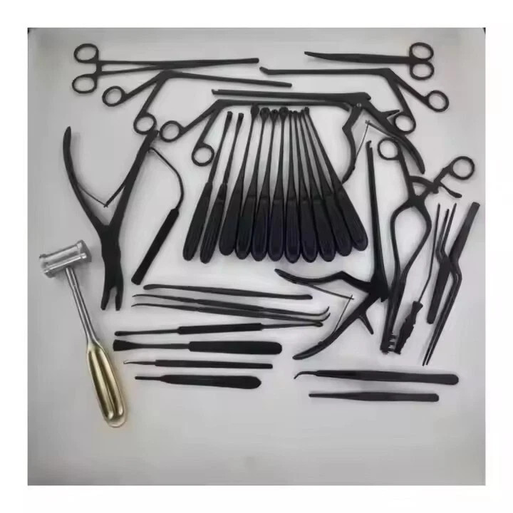 Laminectomy Instrument Set Of 35 Pcs Black Coated Premium Quality Orthopedic