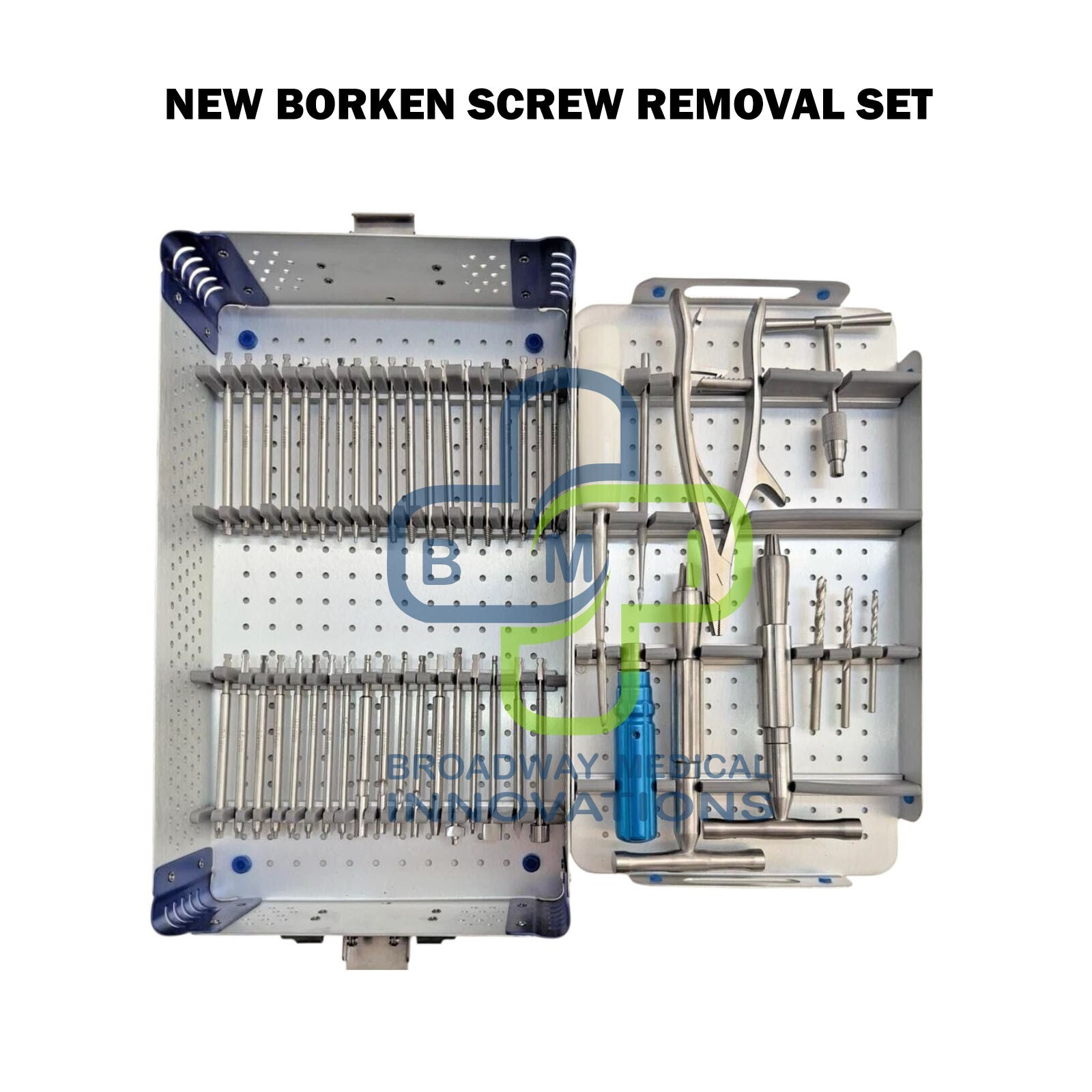 Broken Screw Removal Set Screw Extraction Surgical Instruments Orthopedic
