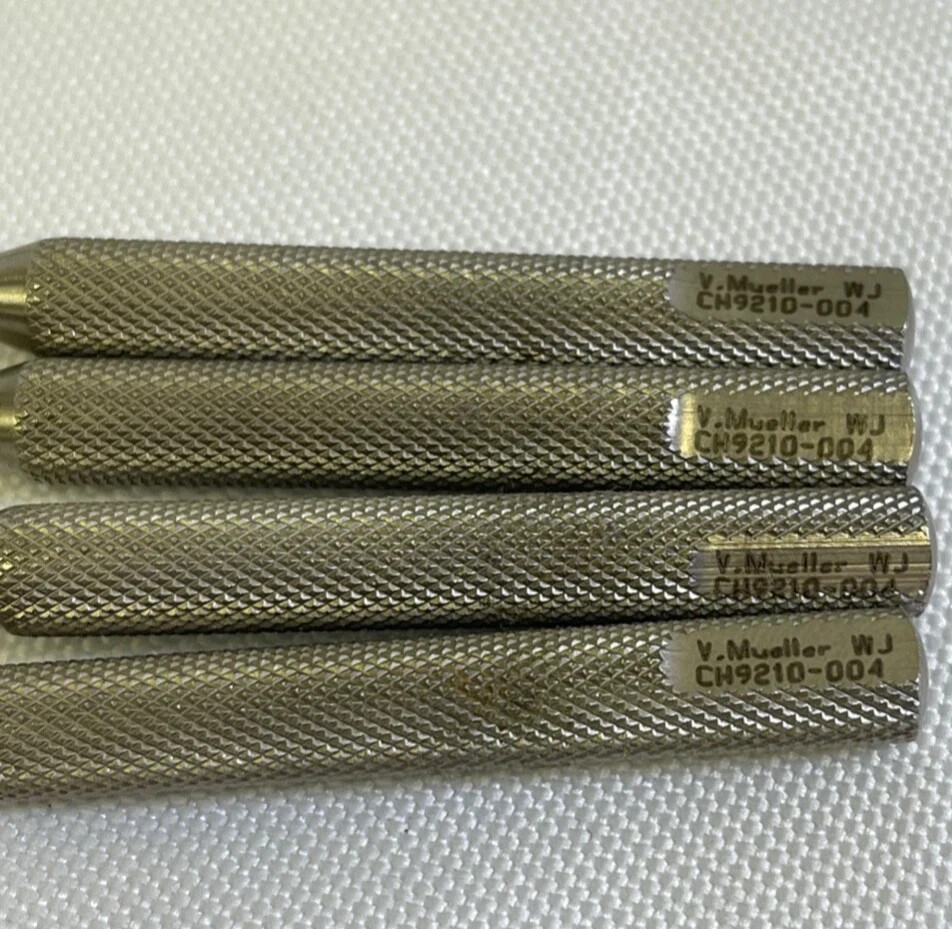 10 Piece V Mueller SSI Cardiovascular Set Endarterectomy Spatula Ball Probes