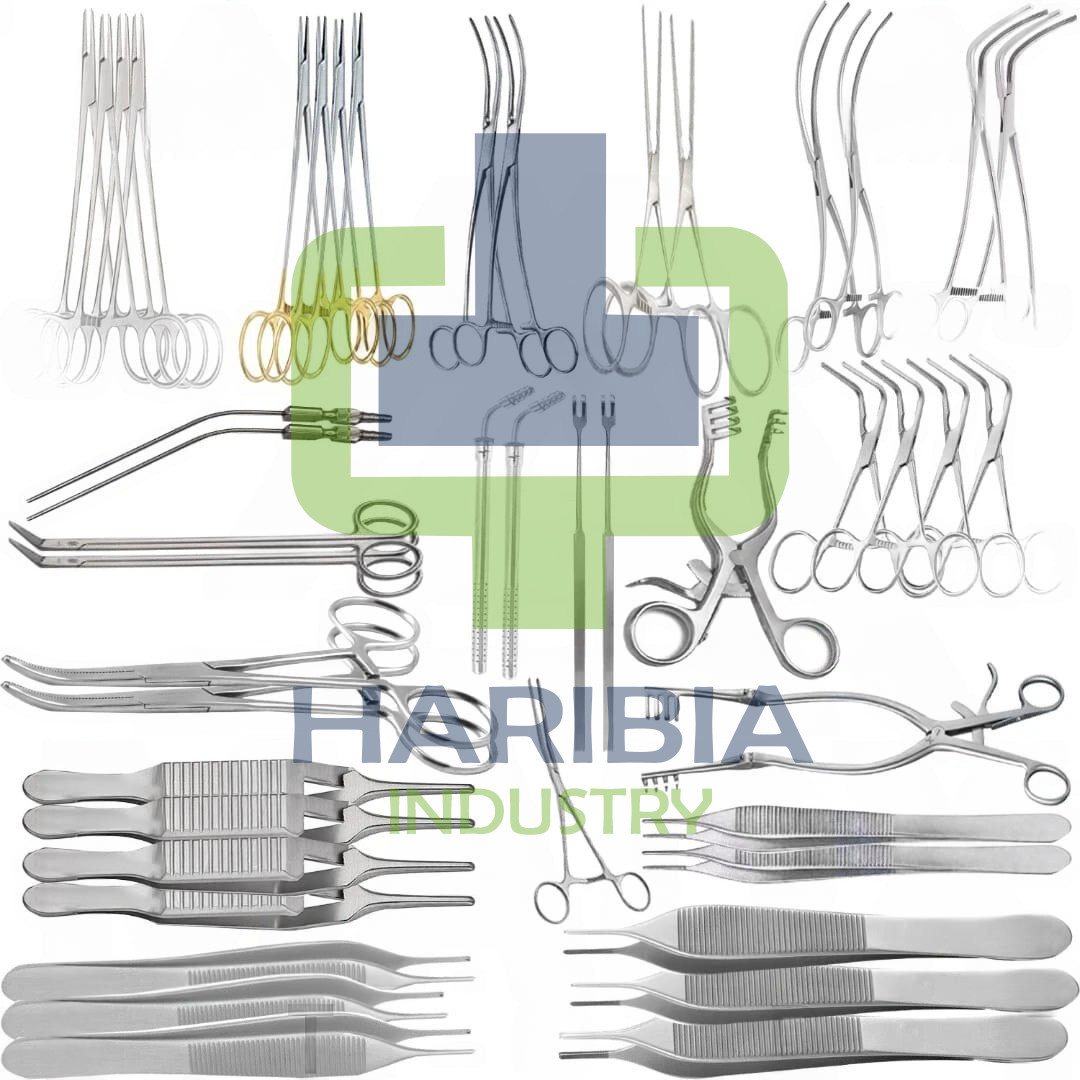 Vascular Surgery Set of 52 pcs Surgical Specialty Surgical Instruments Set