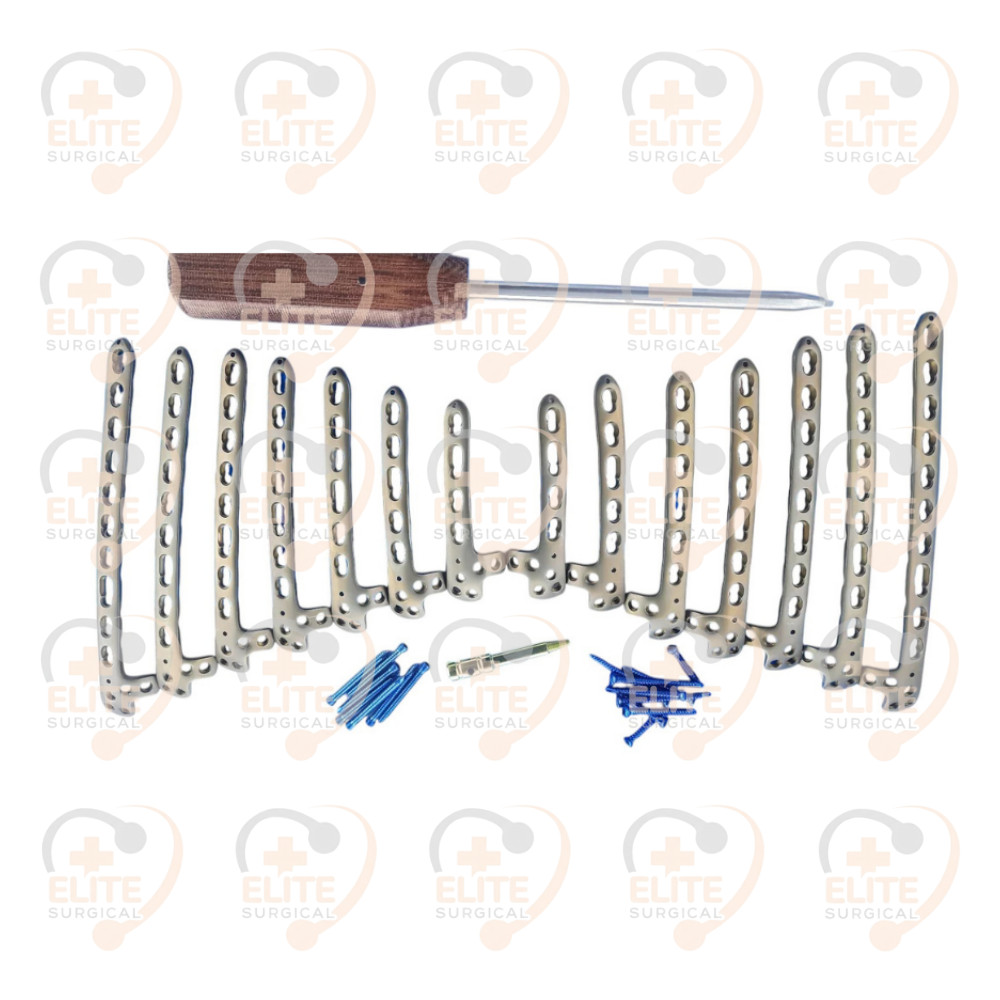 Basic Surgical Ortho with Support (4-10H) L&R & 3.5mm Screws 126 Pcs TT5