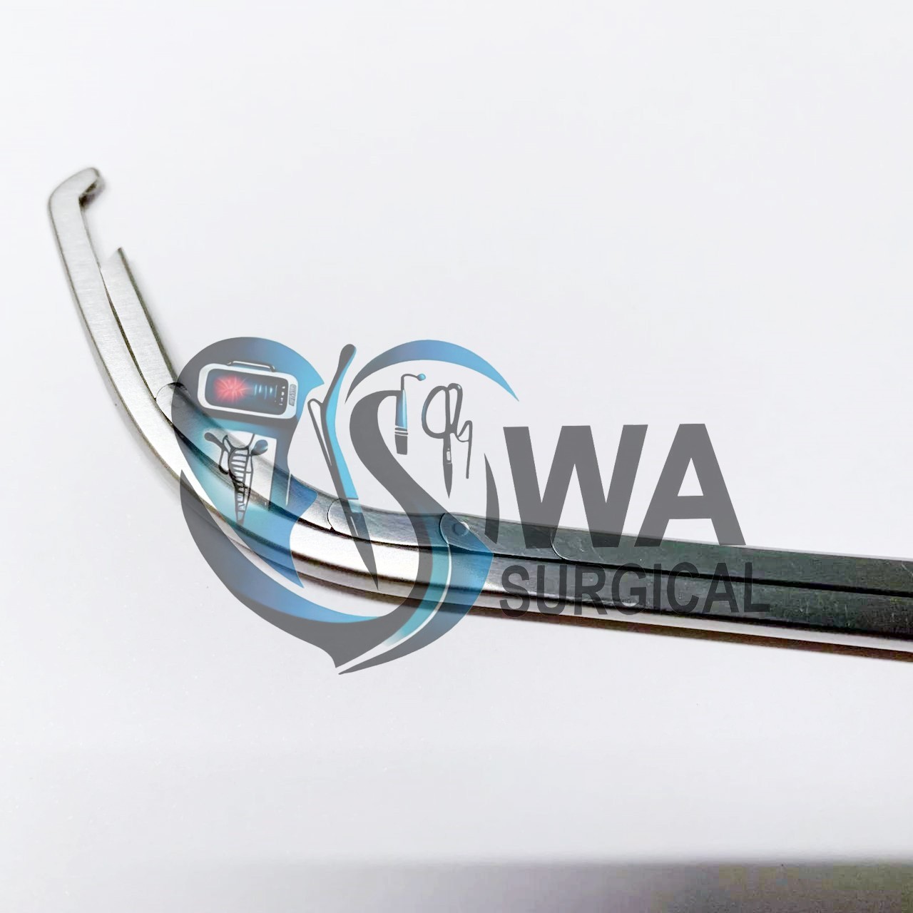 Sinus Frontal Punch With Link Chain Sheath Backward Cutting ENT Endoscopic Nasal