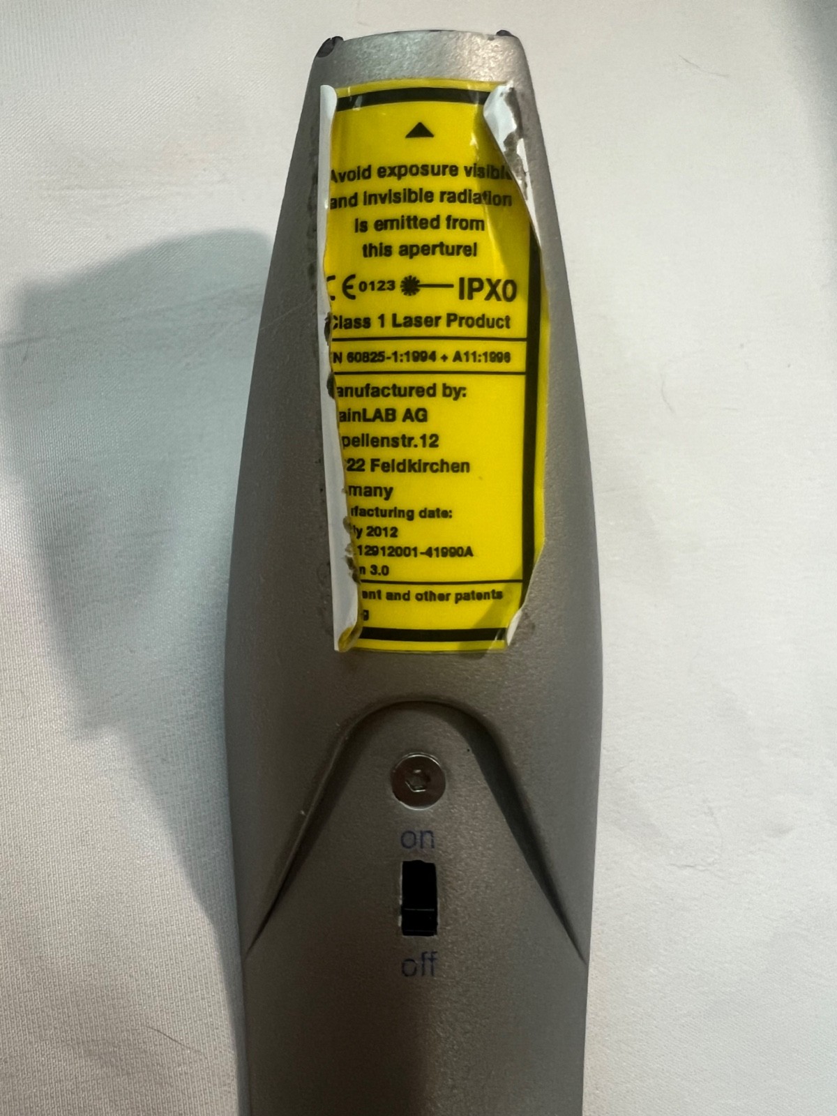 Brainlab Z-Touch Cranial Laser Navigation Handpiece Pointer Neurology Orthopedic