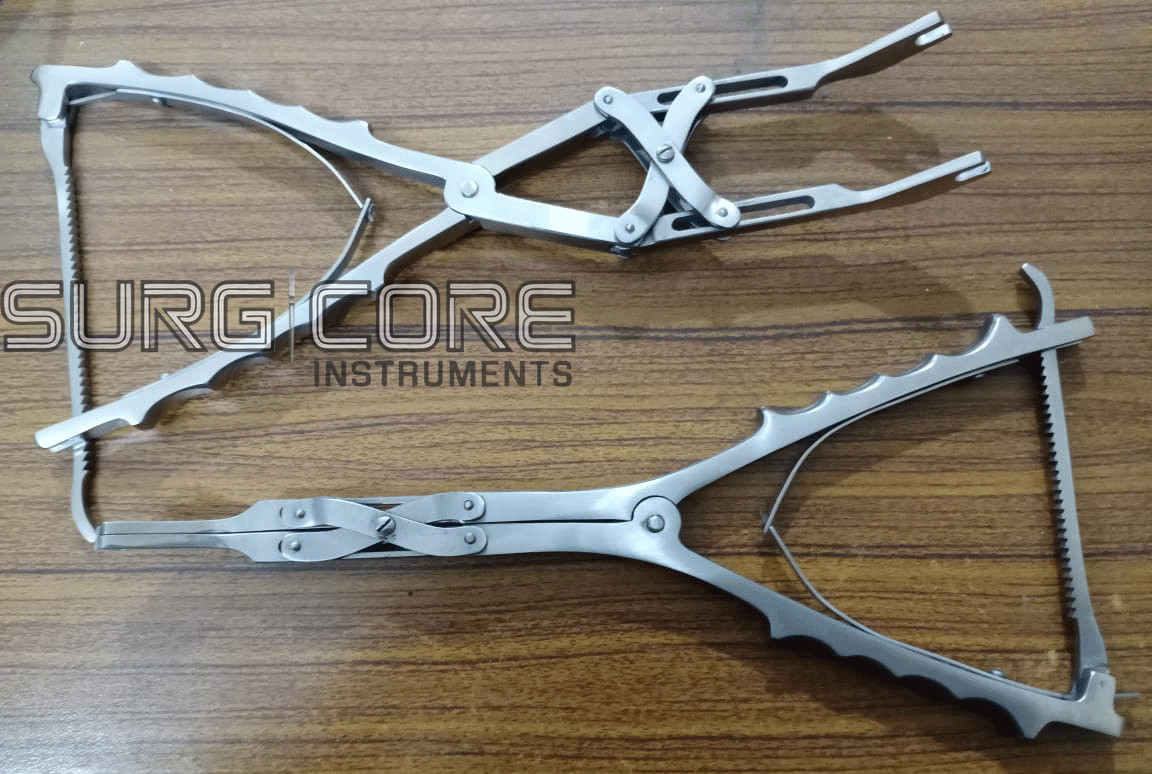 Rod Compressor Spine Orthopedic Surgical Instruments Set Of 2 Pcs