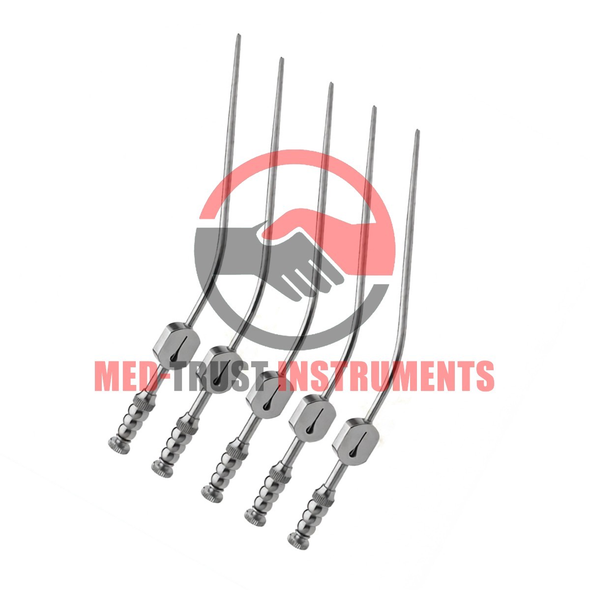 Fukushima Teardrop suction Tubes brain surgery Fr 4,6,8,10,12 5 PCs Set
