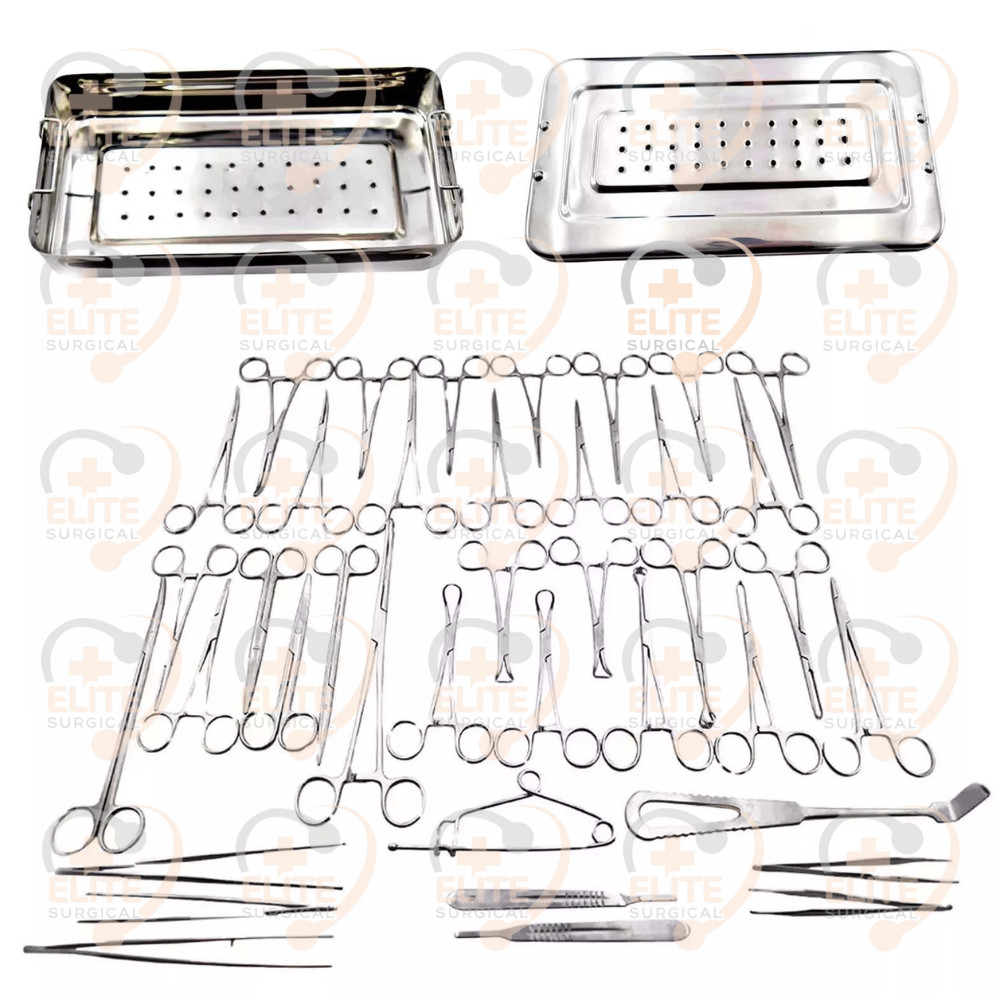 Appendectomy & Hernia 40 Pcs Best Surgical Instruments Set with Box