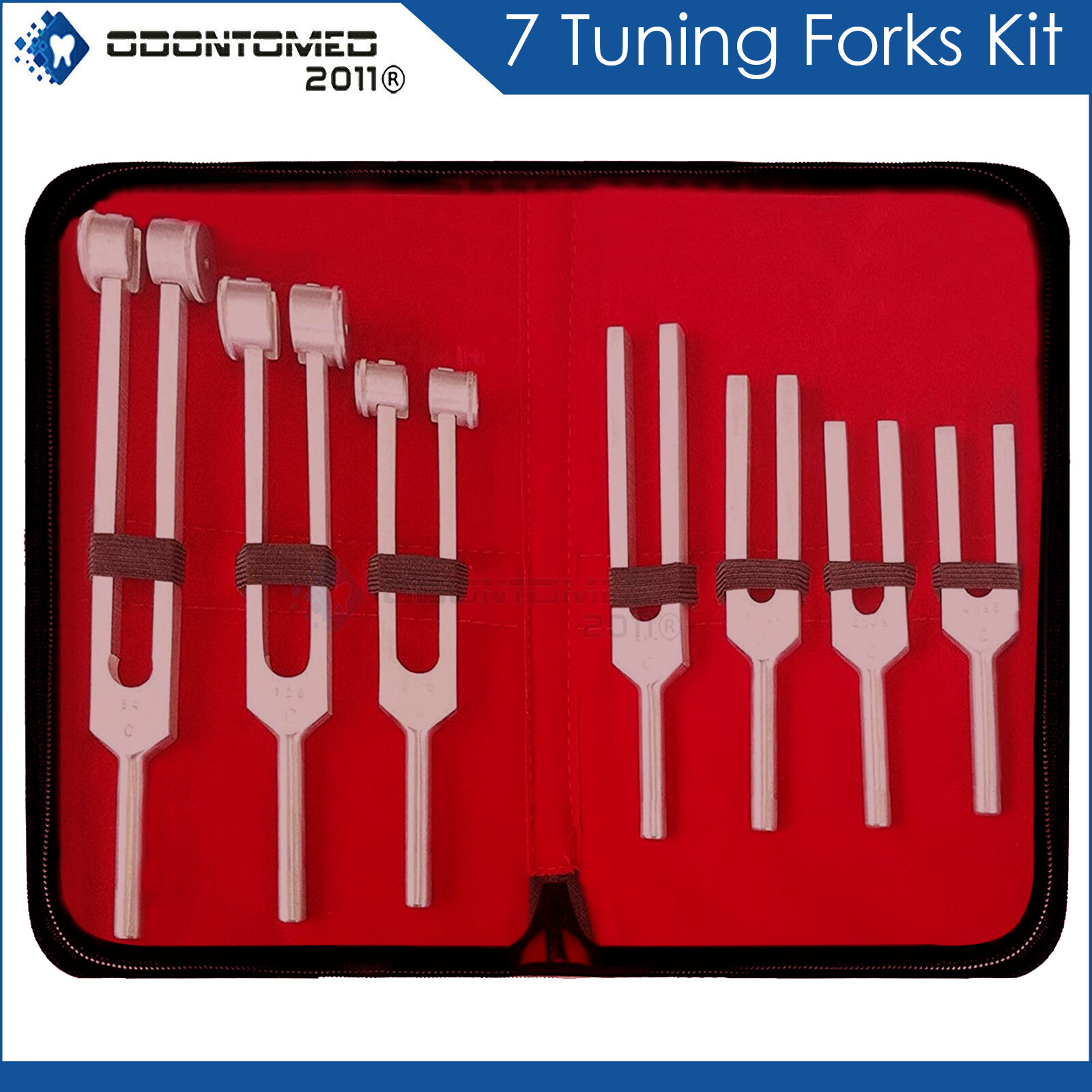 Tuning Fork Set of 7 For Healing Therapy Medical surgical diagnostic instruments