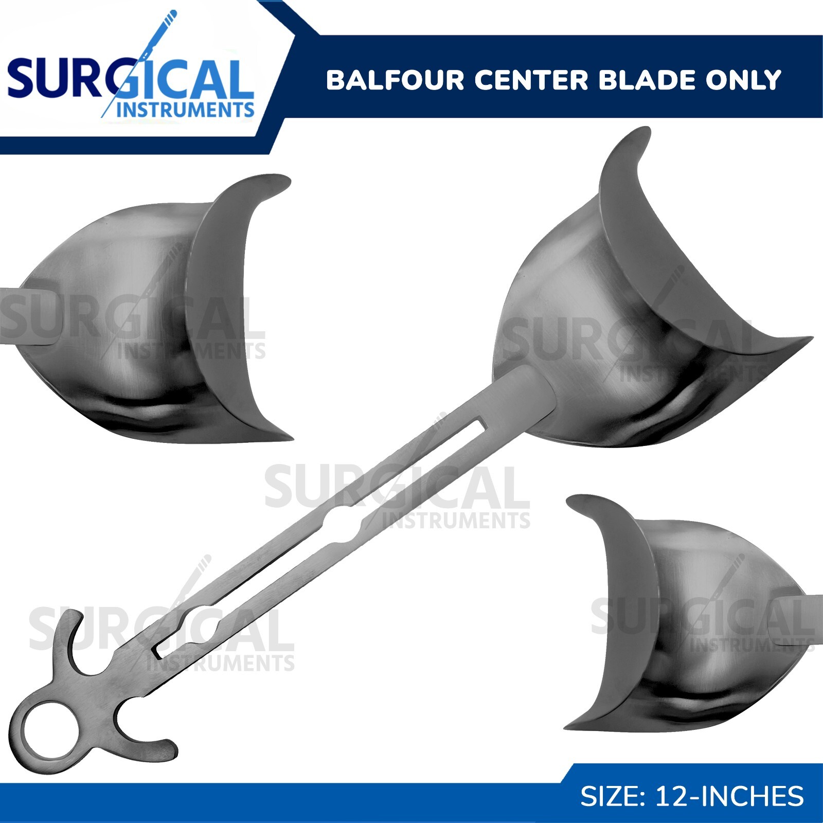 Balfour Center Blade 12″ Stainless Steel Replacement Blade Only German Grade