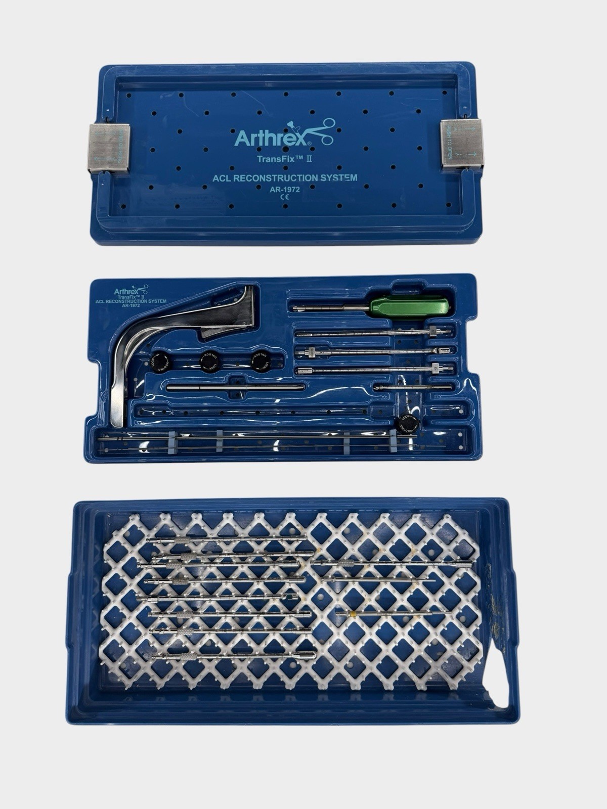 Arthrex TransFix II ACL Reconstruction System AR-1972 Complete Instrument Set