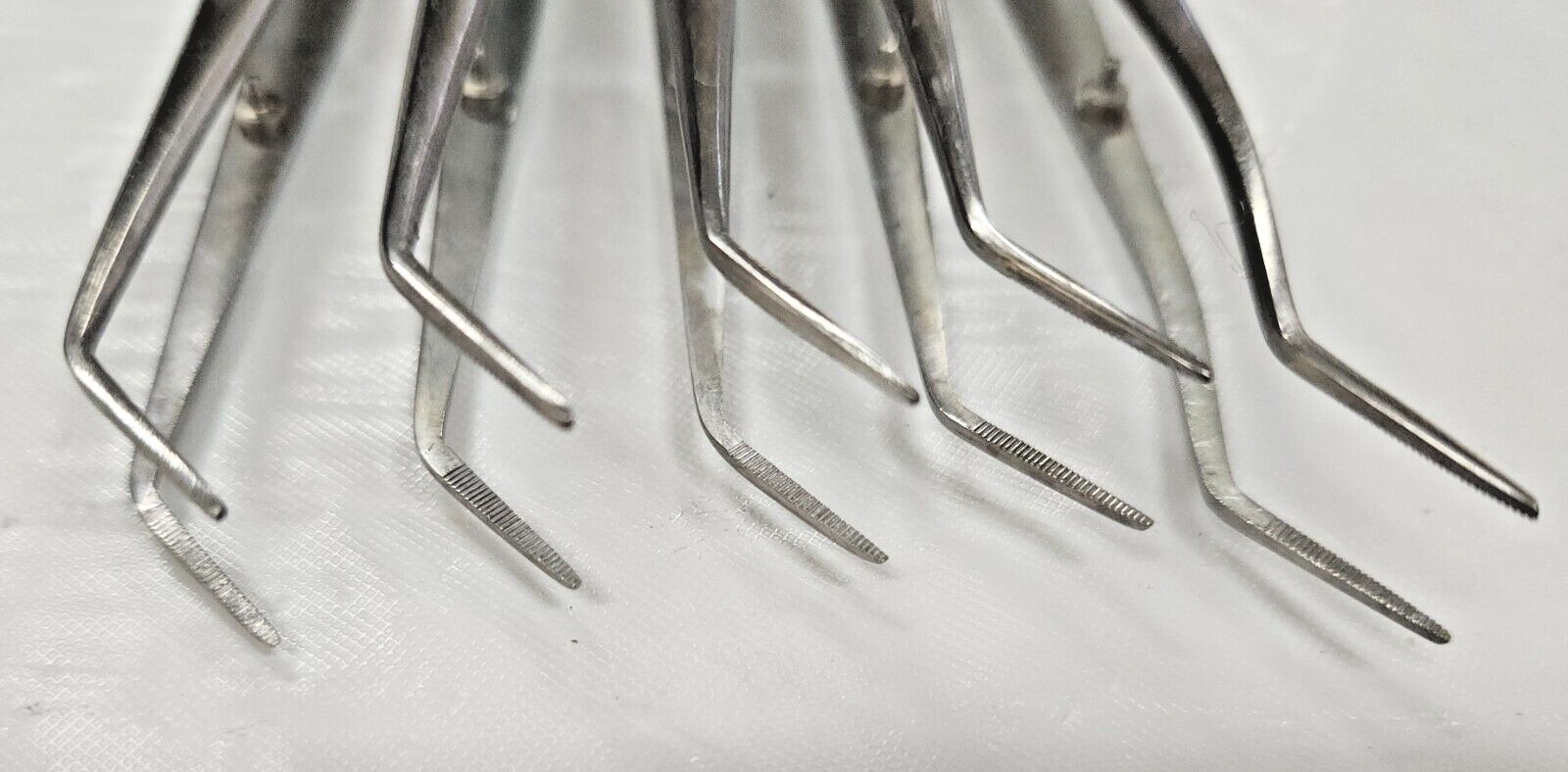 Lot of FIVE Benco Dental Surgical Forceps -Cpix&descript4info
