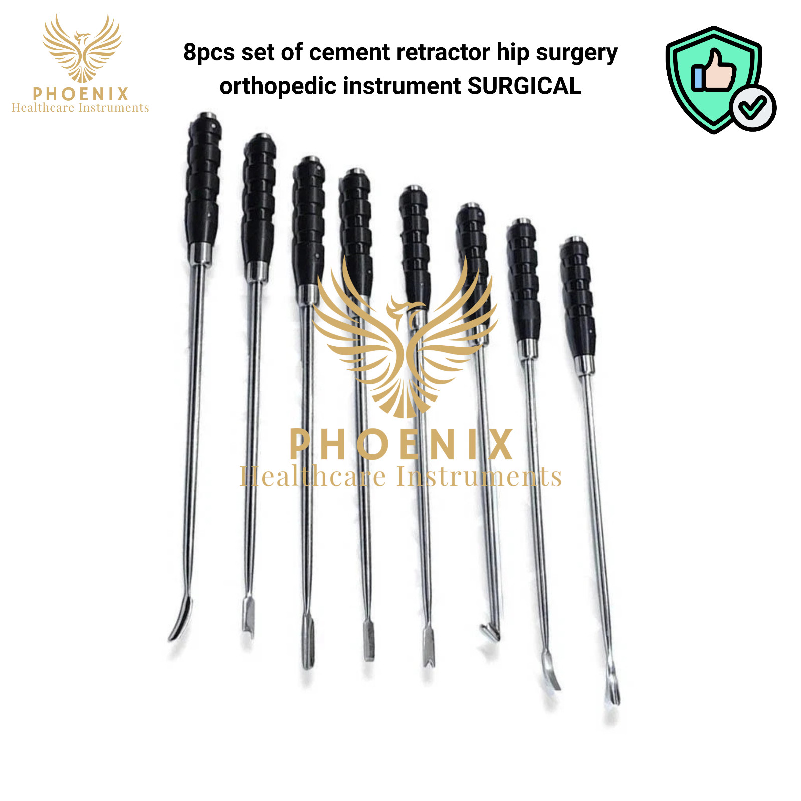 8pcs set of cement retractor hip surgery orthopedic instrument SURGICAL