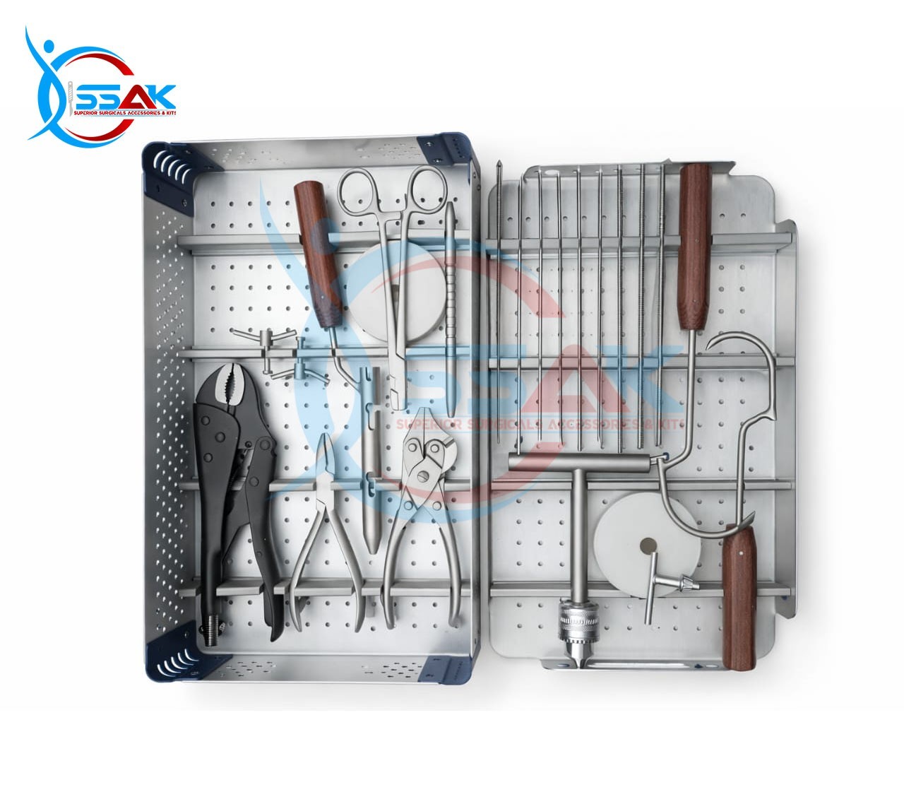 Stainless Steel High Good Quality K-Wire Instrument Set Orthopedic